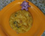 A picture of step 2 of Kesariya Malpua.