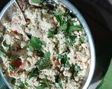 Foto langkah ke 5 dari resep Pepes Tahu Ayam #healthyfood #nosugar #glutenfree.