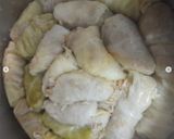 A picture of step 6 of Dolmades (Stuffed Cabbage Rolls).