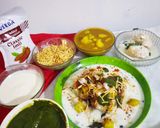 A picture of step 3 of Dahi Vada.