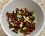 A picture of step 5 of Tangy German Potato Salad.