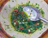 Hình bước làm 2 của món Gà Hấp Lá É Trắng Và Sả Chấm Muối Lá É Trắng