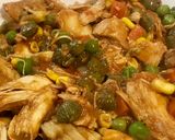 Foto del paso 2 de la receta: Pollo a la jardinera