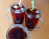 A picture of step 6 of Winter Melon Tea with Tapioca Pearls.