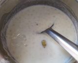 A picture of step 4 of Sabudana Kheer.