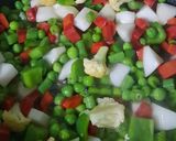 A picture of step 5 of Kolhapuri Mixed Veg Curry.