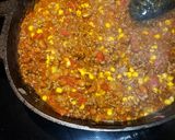 A picture of step 4 of BK's Mexican Shephard's Pie.