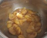 A picture of step 3 of Khubani ka meetha.