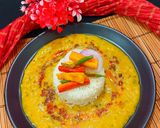 A picture of step 5 of Dal Chawal.