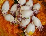 Foto langkah ke 5 dari resep Cumi Isi Tahu Masak Habang.