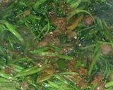 Foto langkah ke 5 dari resep Kangkung terasi super pedas.