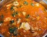A picture of step 4 of Chicken and Sausage Stew 🍲.