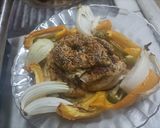 Foto del paso 5 de la receta Pollo relleno de huevo y queso al horno