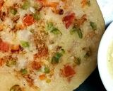 A picture of step 5 of Rava Uttapam.