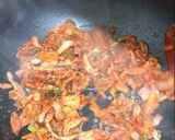 รูปขั้นตอนการทำที่ 4 ของ ข้าวผัดกิมจิ ไข่ชีสสส~~