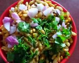 A picture of step 3 of Masala Pori.