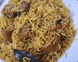 A picture of step 7 of Do piyaza chicken pulao.