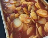 A picture of step 7 of Fish and potatoes stew/hotpot.