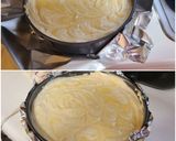 A picture of step 7 of Banana pudding cheesecake.