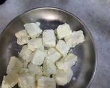 A picture of step 5 of Tiranga Sabzi-Green Chana Paneer Sabzi(Kathiawadi style).