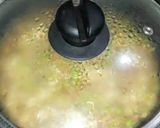 A picture of step 3 of Maggi soup.