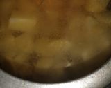 A picture of step 3 of Aloo mangodi.