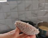A picture of step 6 of Ragi idli.