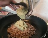 Foto del passaggio 3 della ricetta Farro con purea di zucchine e cipolle