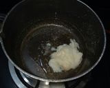 A picture of step 1 of Aata(wheat) Halwa.