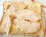 A picture of step 1 of My Roast Chicken Sandwich. ☺️.