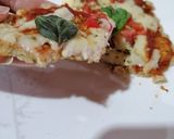 Foto del paso 4 de la receta: Pizza saludable, con masa de avena