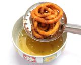 A picture of step 11 of Jalebi.