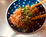 Okra soy sauce salad recipe step 2 photo