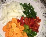 A picture of step 1 of Potato dish.