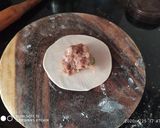 A picture of step 5 of Restaurant style Chicken Momos.