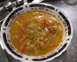 Une image de l'étape 18 de Soupe de navets, carottes, poireau et tomates aux épices tajine.