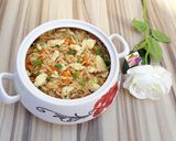 A picture of step 5 of Egg Fried Rice.