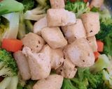 Gambar langkah 3 resipi Sayur campur goreng.
