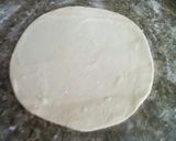 A picture of step 5 of Soft layers chapati.
