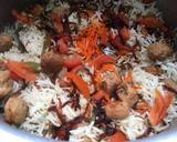 Soya Chunks Biryani recipe step 7 photo