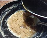 A picture of step 4 of Wheat flour jaggery halwa.