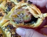 Foto langkah ke 8 dari resep Bollen pisang tanpa korsvet.