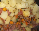 A picture of step 5 of Hash potatoes.