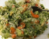 Foto del paso 3 de la receta: Bolitas de brócoli, coliflor y zanahoria