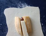 Foto langkah ke 3 dari resep Bolen pisang puff pastry.