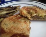 Foto del paso 16 de la receta: 🥪🥖🧀🍆Sándwich de Bastones de berenjenas queso y cebolla!!!😋😜😝
