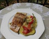 Foto del paso 8 de la receta: Perca al horno con verduras
