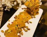 A picture of step 10 of Baisan ki burfi.