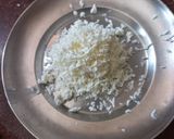 A picture of step 1 of Paneer kheer (falahari).