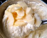 A picture of step 2 of Ricotta and Apple Soufflé Cake.